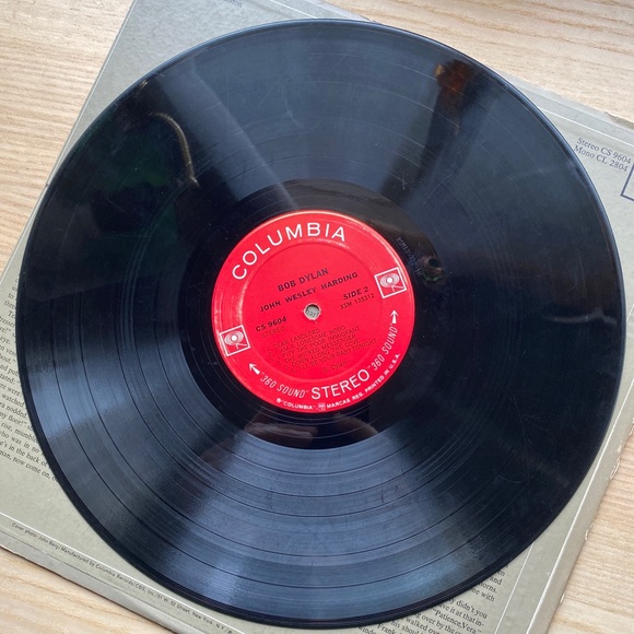 Bob Dylan John Wesley Harding Vinyl Record LP - Picture 4 of 4